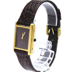 Cartier Must Tank · Vermeil · Manual Winding