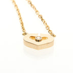 Cartier C Heart · Diamond · Rose Gold