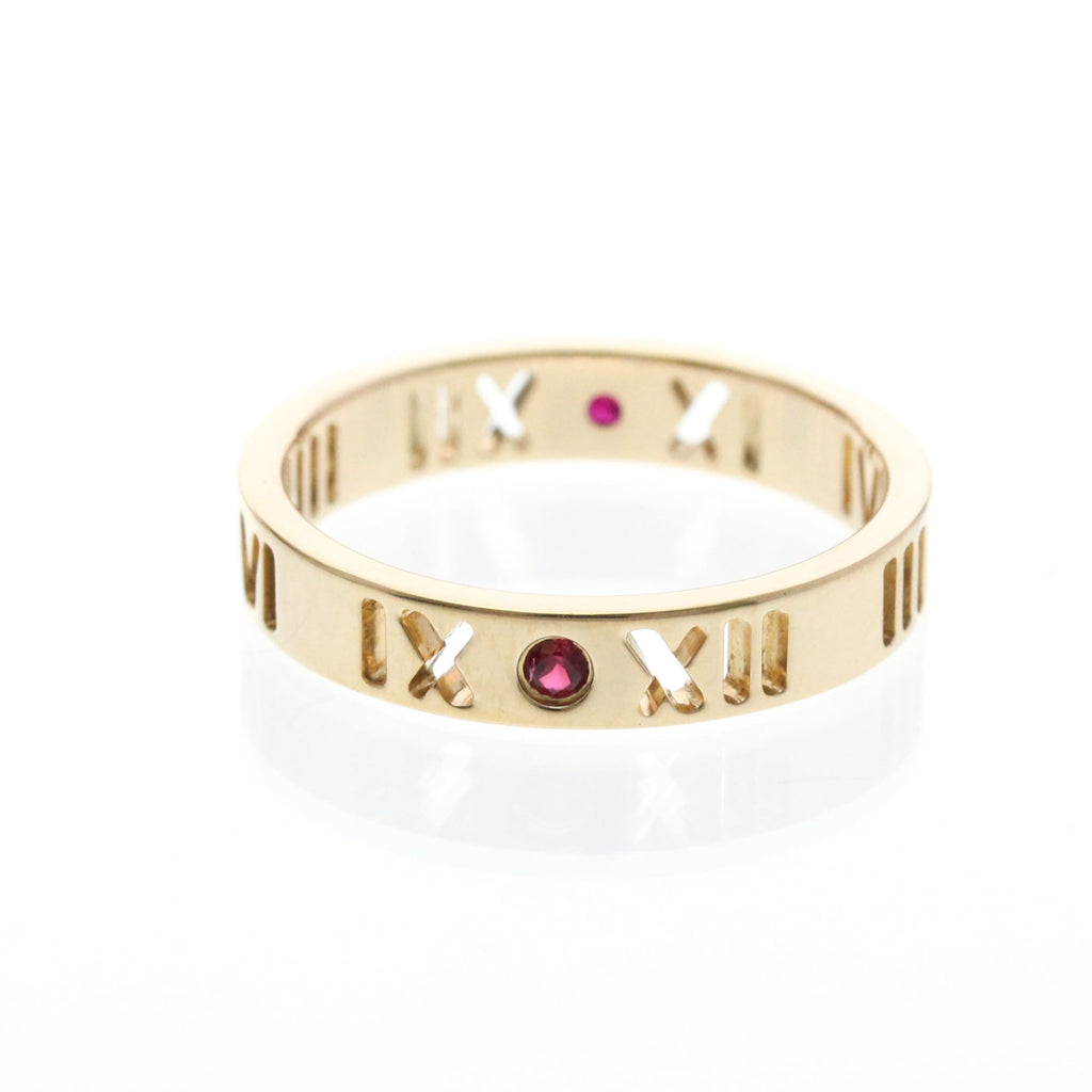 Tiffany Atlas Pierced Diamond · Rose Gold