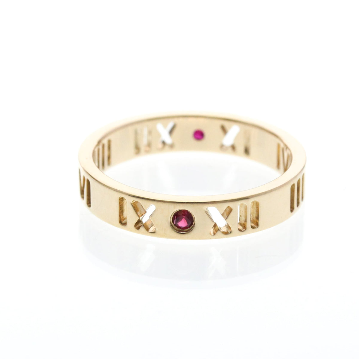 Tiffany Atlas Pierced Diamond · Rose Gold