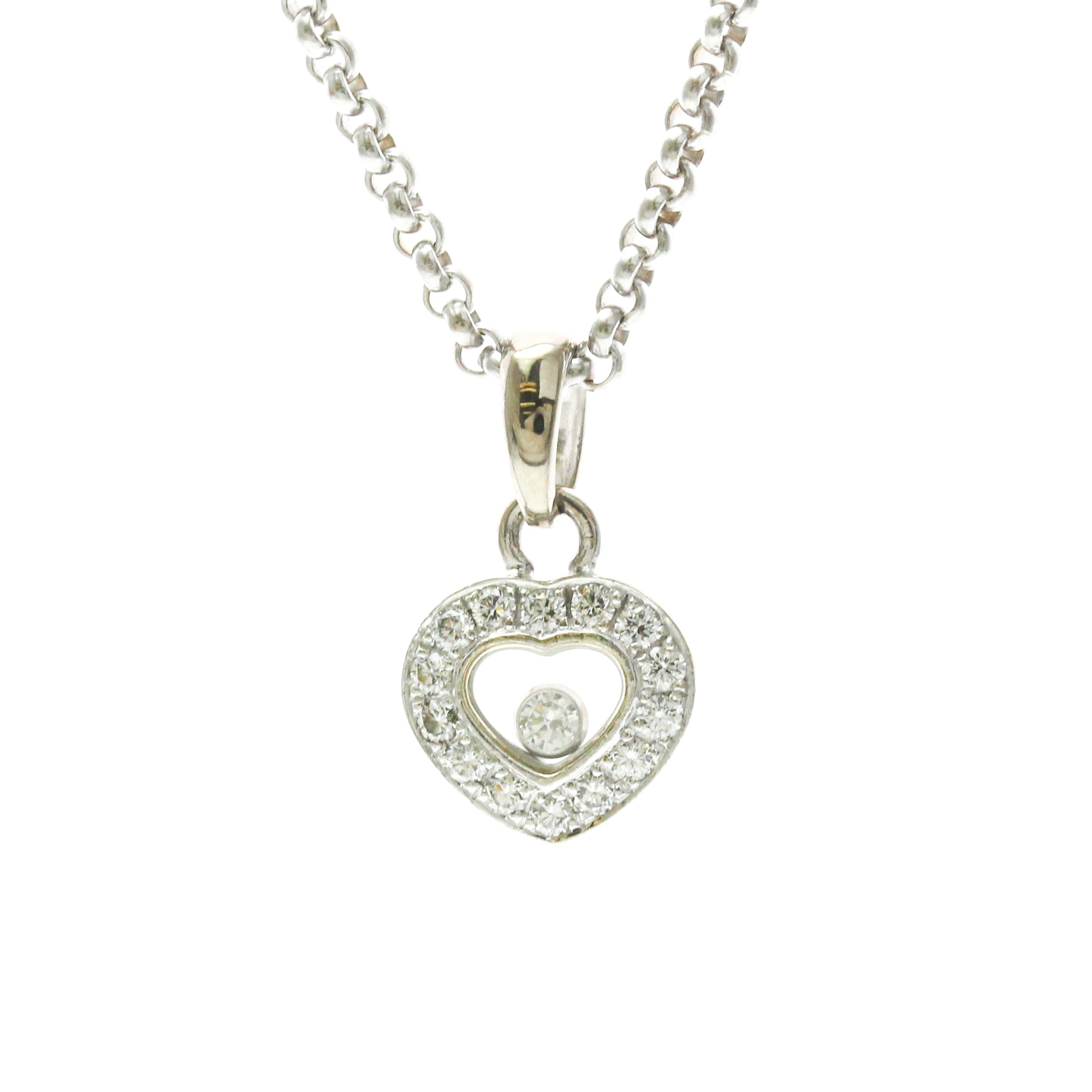 Chopard Happy Diamonds Heart · 18K White Gold