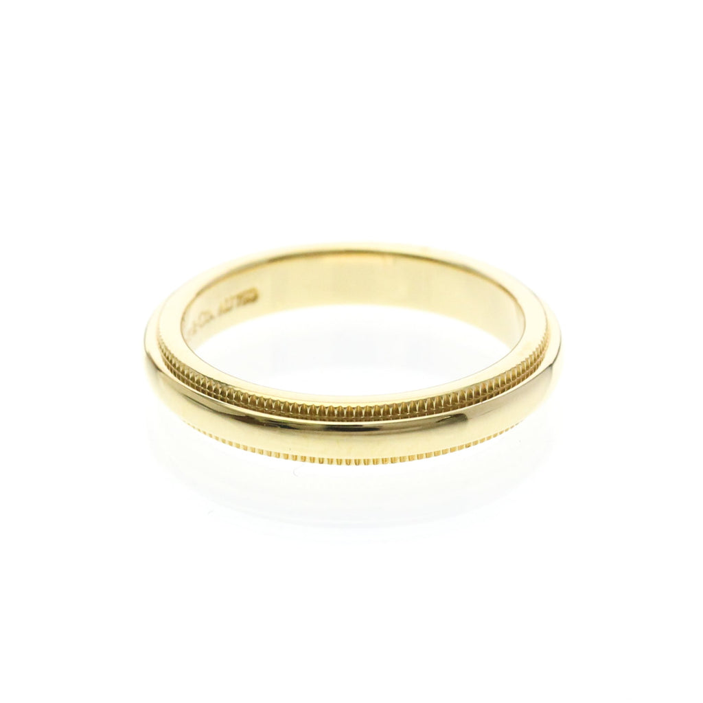 Tiffany Milgrain · 18K Yellow Gold
