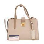 Miu Miu Madras · Leather Shoulder Bag