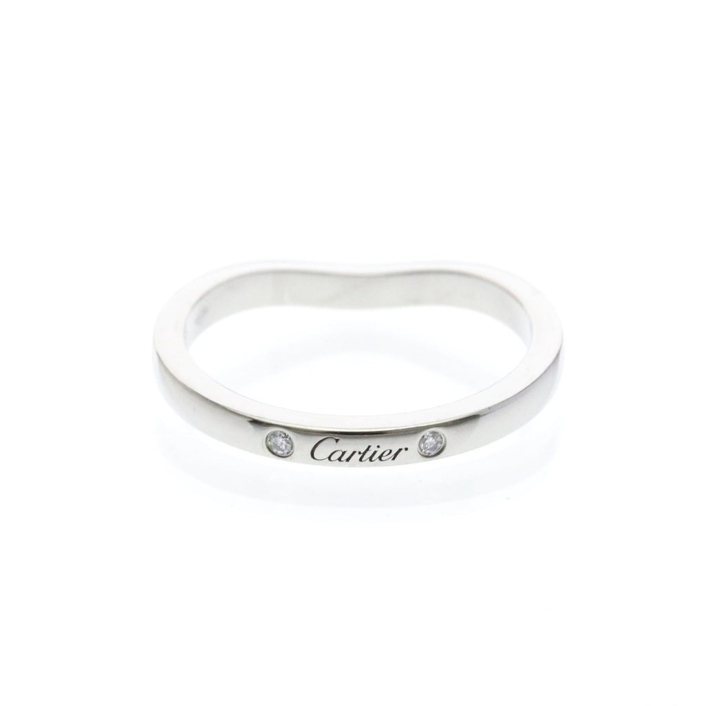 Cartier Ballerina · Platinum · Three Diamonds