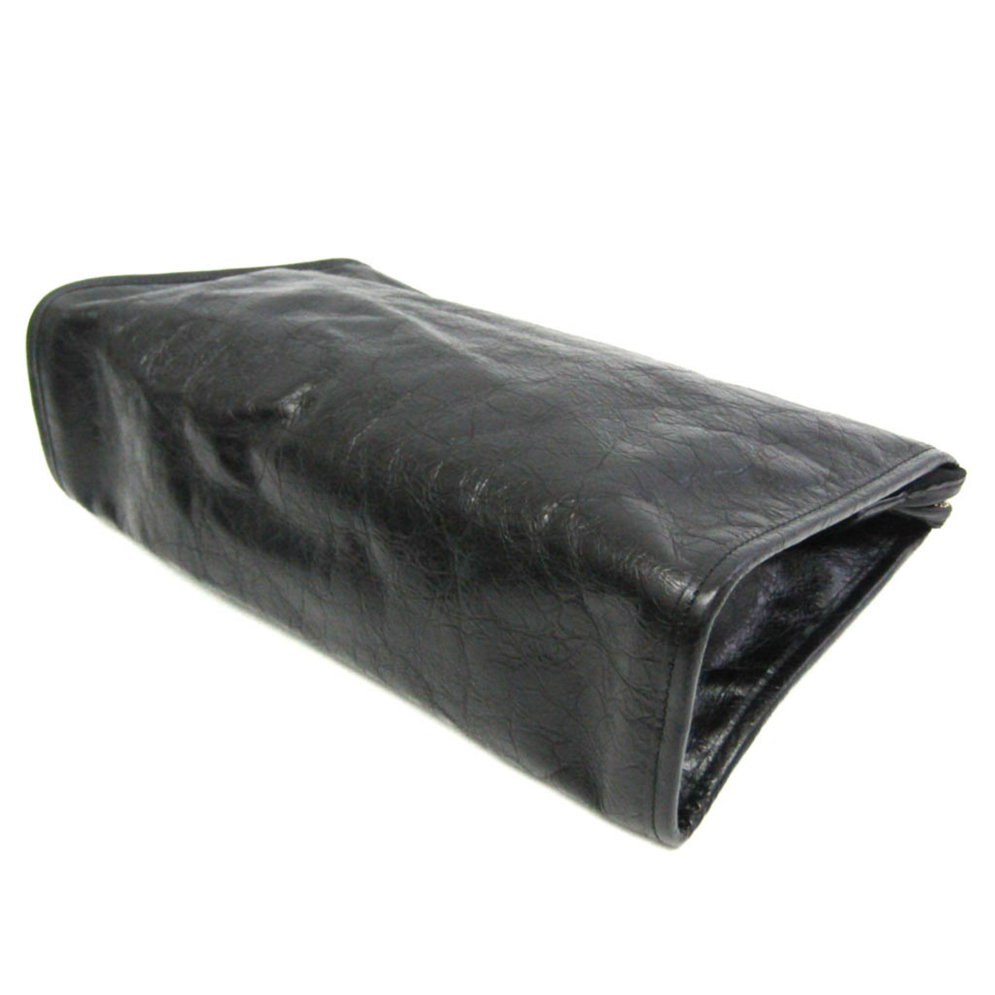 Gucci Interlocking · Leather Clutch