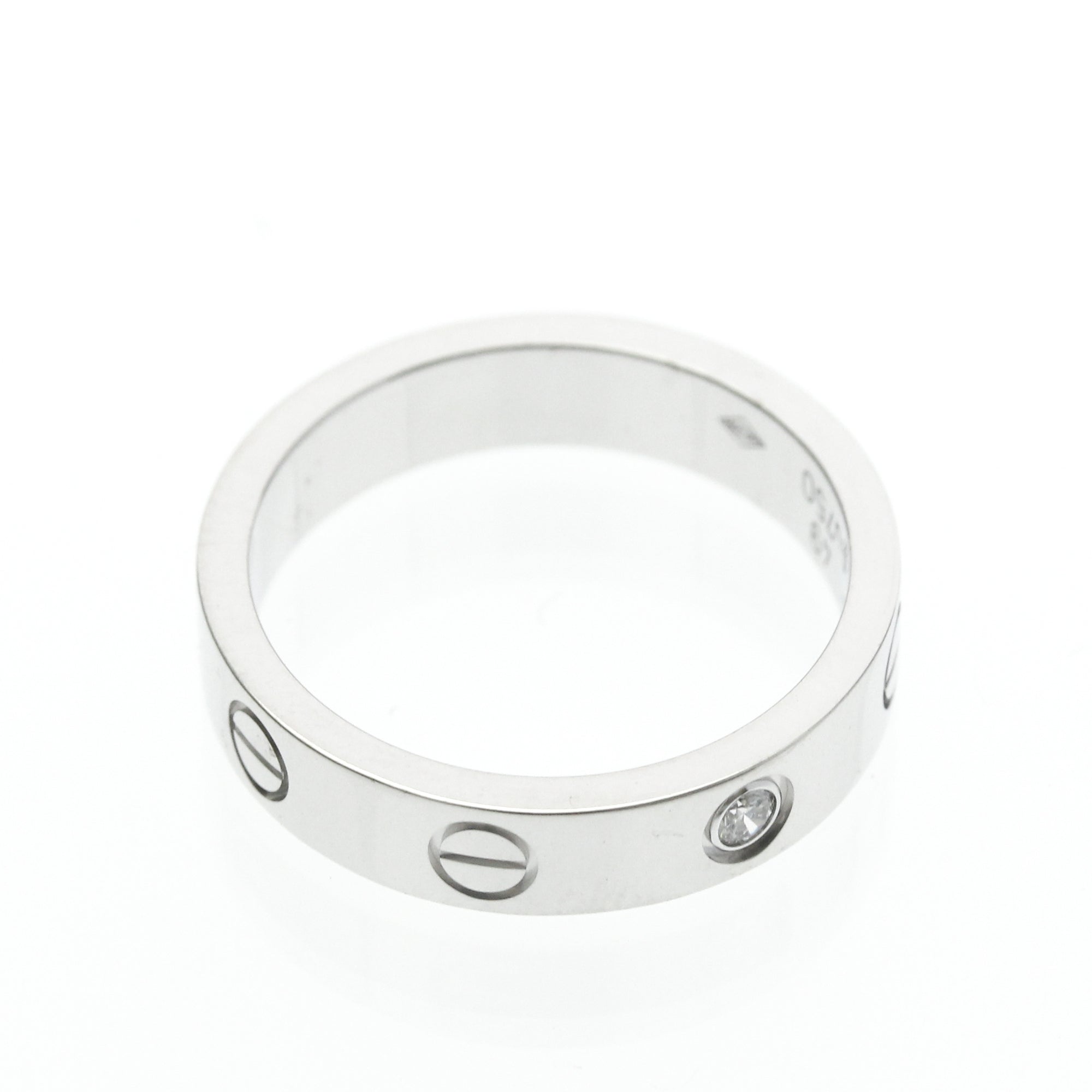 Cartier Mini Love · 18K White Gold · Diamond