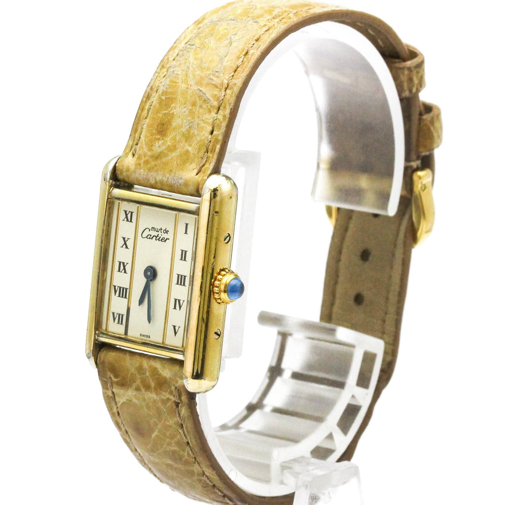 Cartier Must Tank · Vermeil · Quartz