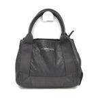 Balenciaga Navy Cabas XS · Leather
