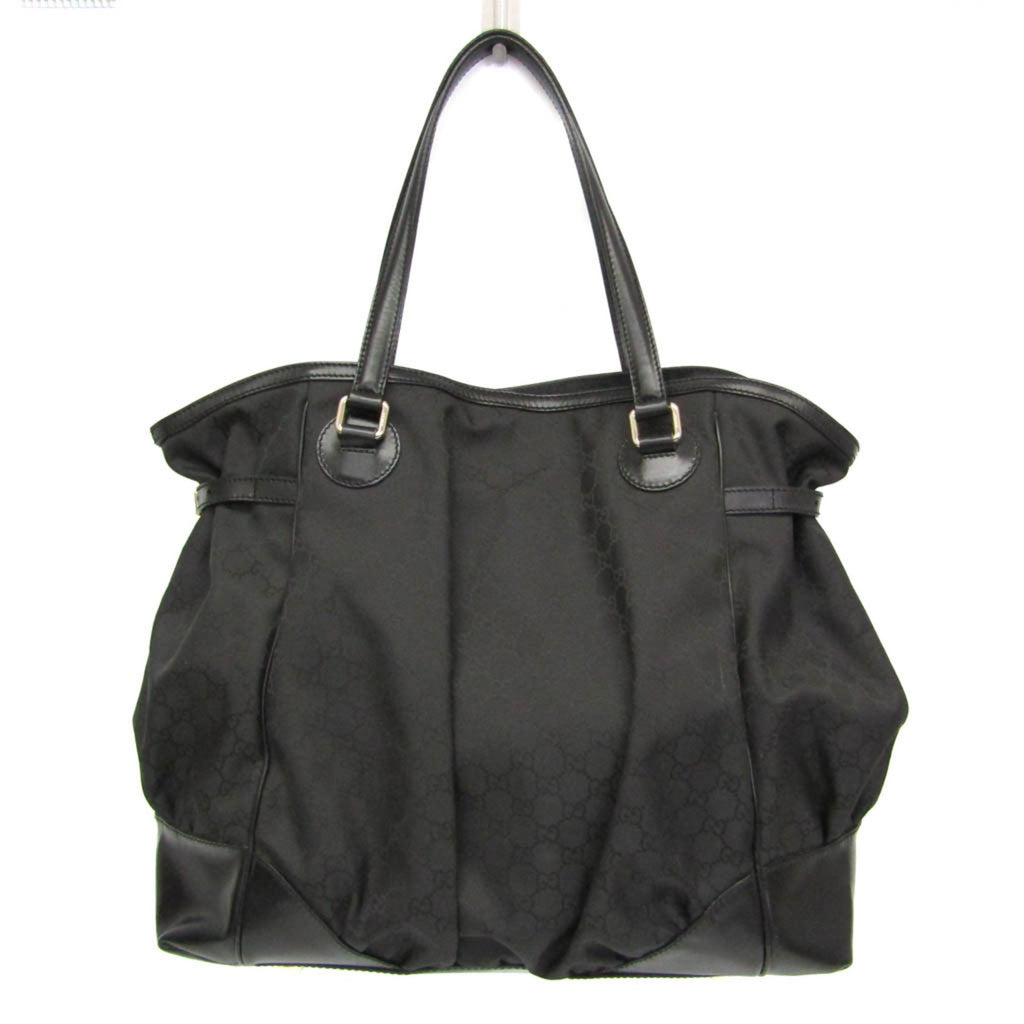 Gucci · Nylon & Leather Tote