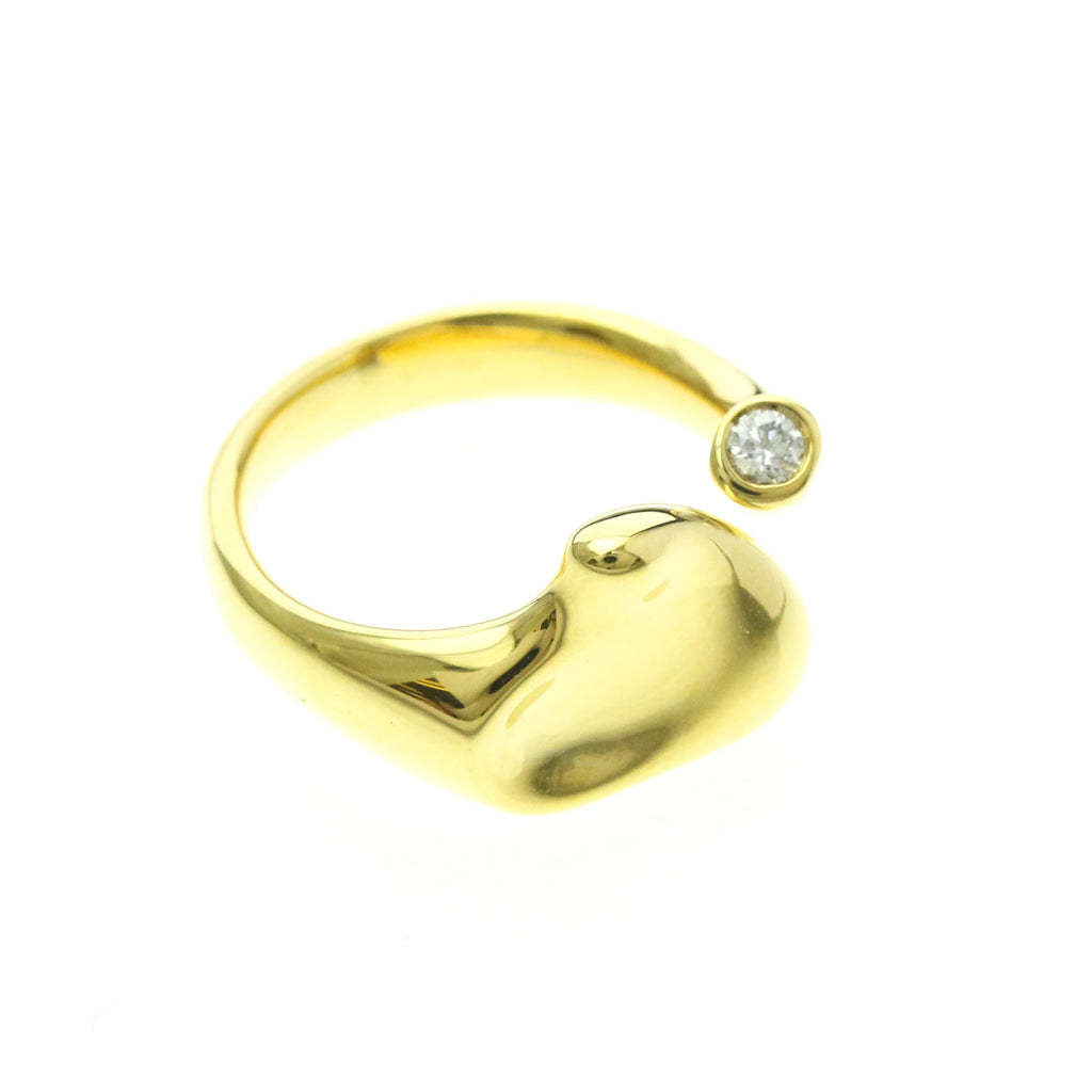 Tiffany Full Heart · 18K Yellow Gold · Diamond