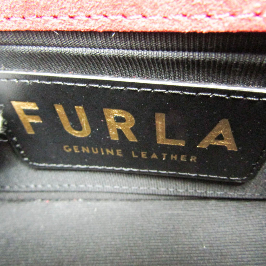 Furla Chain · Leather Shoulder Bag
