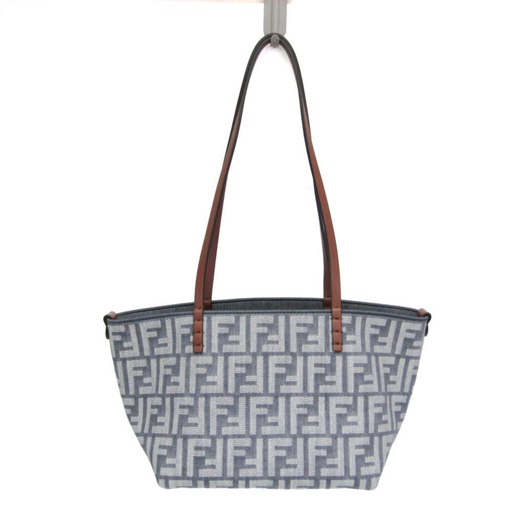 Fendi Roll · Reversible Canvas Tote