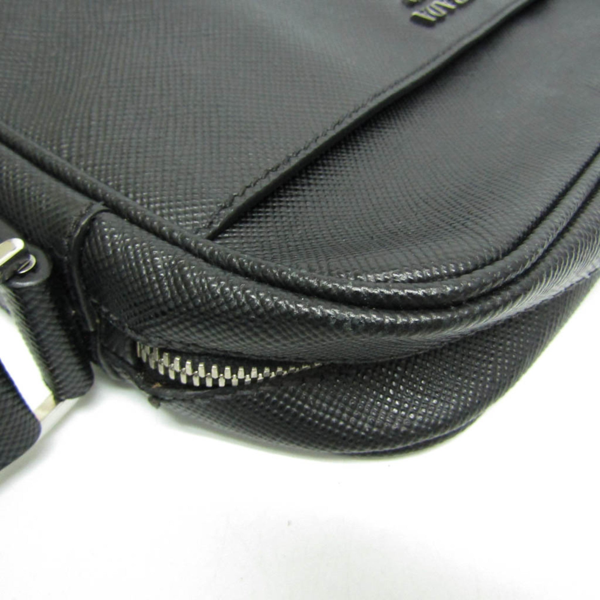 Prada Saffiano · Leather Shoulder Bag