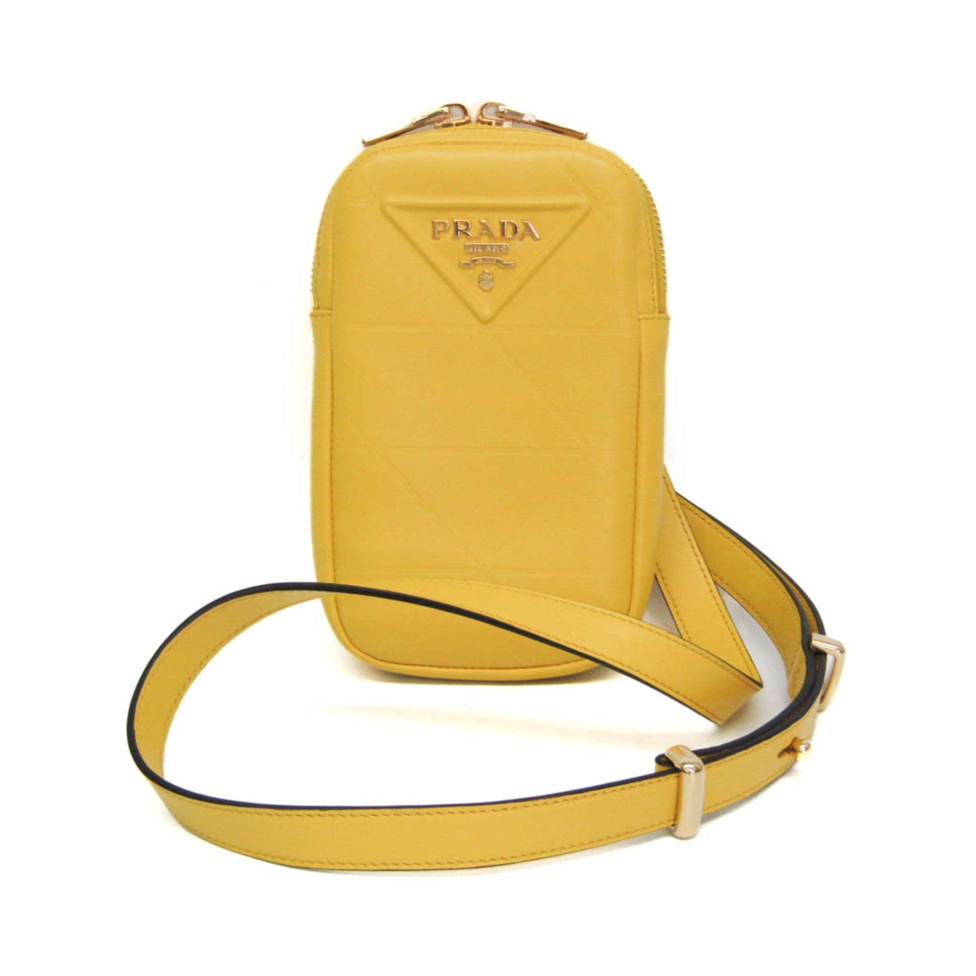 Prada Small Shoulder Pouch · Leather