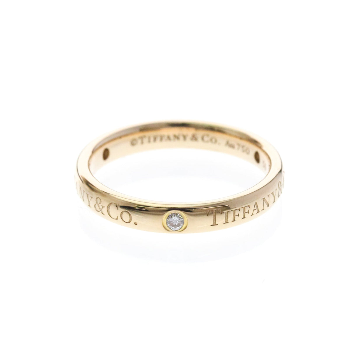 Tiffany Diamond Band · Rose Gold