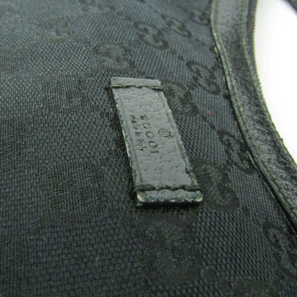 Gucci GG Canvas · Leather Shoulder Bag