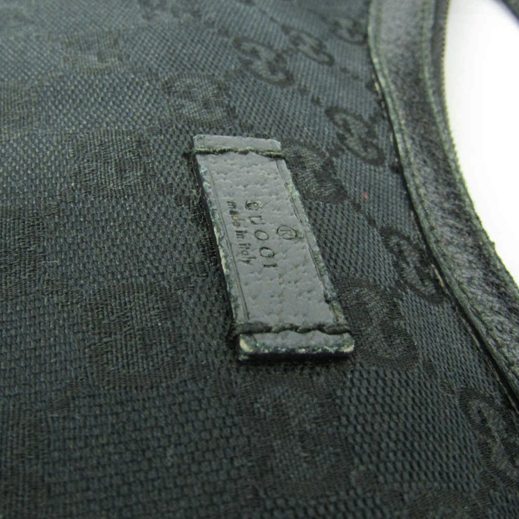 Gucci GG Canvas · Leather Shoulder Bag