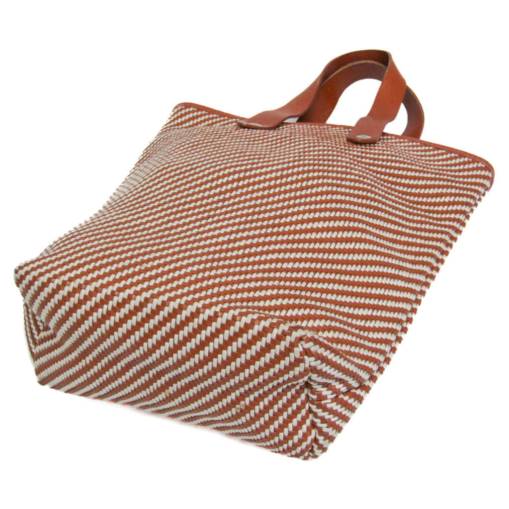 Hermès Ahmedabad · Leather & Toile Tote
