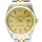 Rolex Datejust · Steel & 18K Yellow Gold