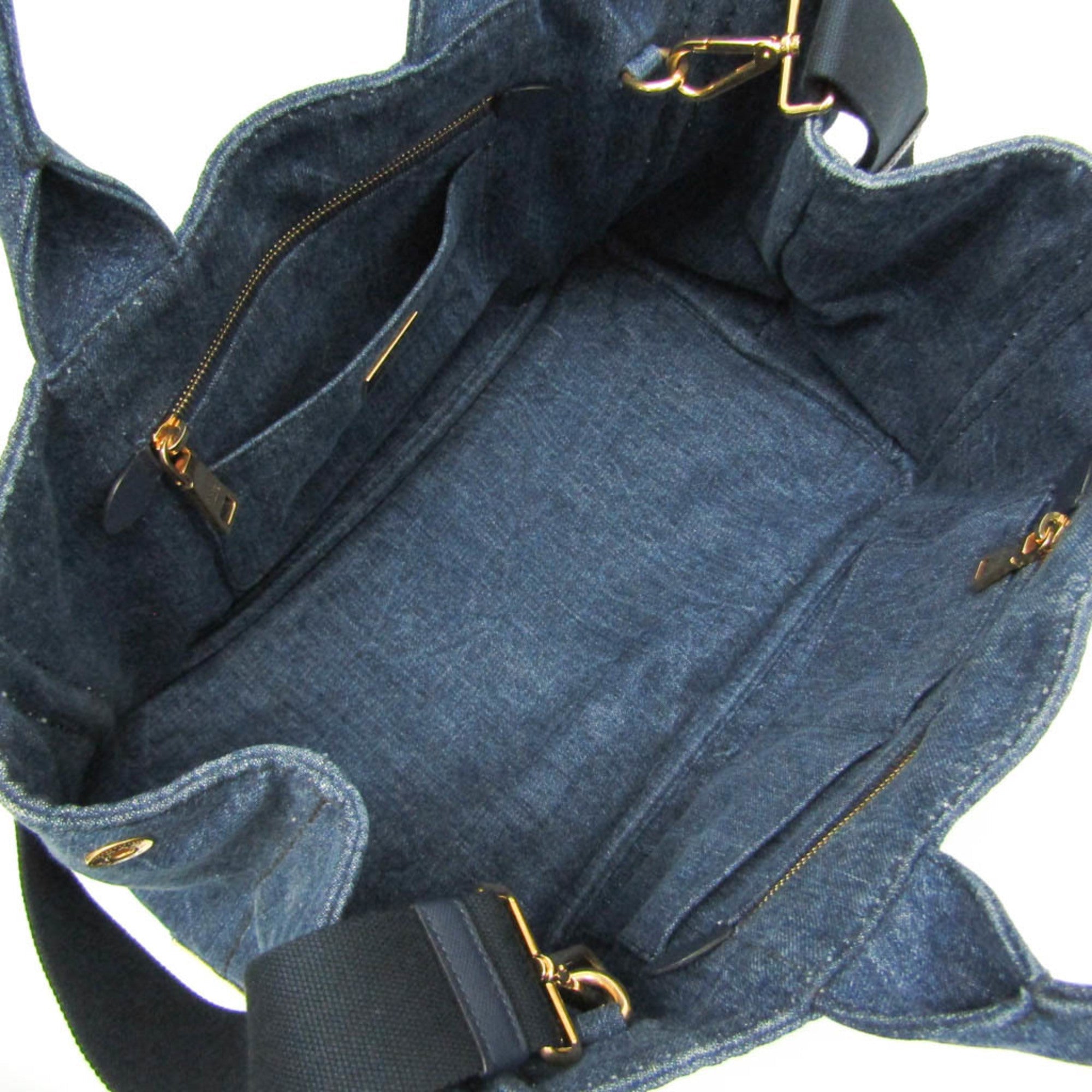 Prada Canapa · Denim Tote