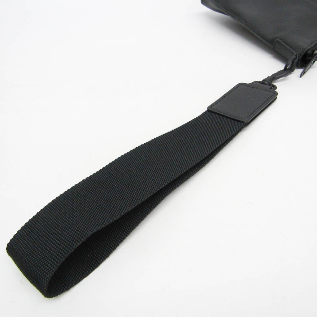 Balenciaga Hourglass · Leather Clutch