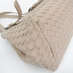 Bottega Veneta Intrecciato · Lamb Leather Tote