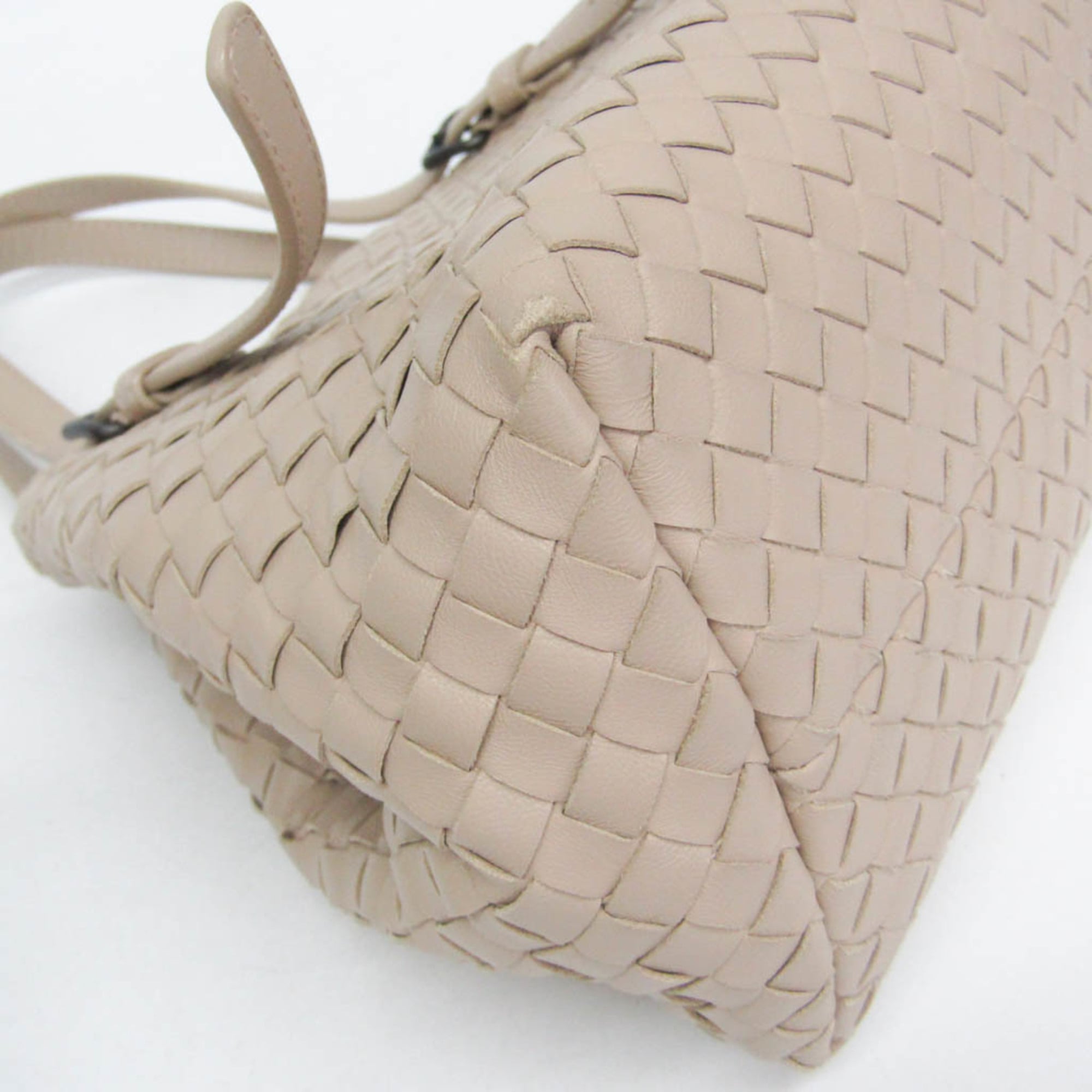 Bottega Veneta Intrecciato · Lamb Leather Tote
