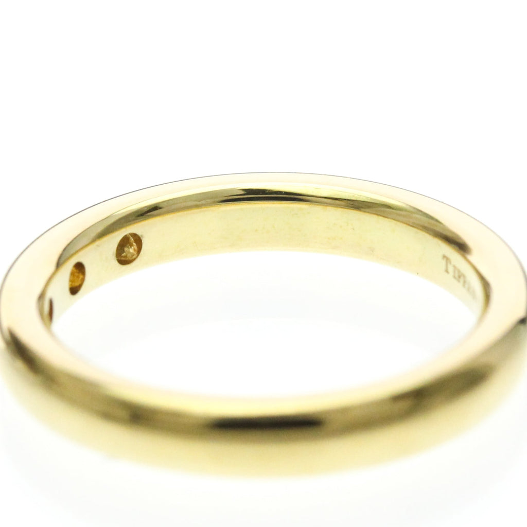 Tiffany Stacking Band · 3 Diamond · 18K Yellow