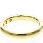 Tiffany Stacking Band · 3 Diamond · 18K Yellow