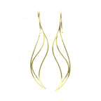 Tiffany Wave · 18K Yellow Gold · Earrings
