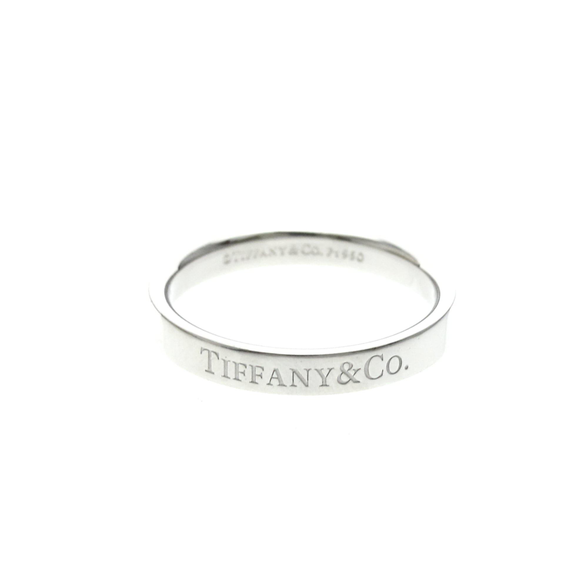Tiffany Flat Band · Platinum