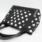Balenciaga Navy Cabas S · Dot Print