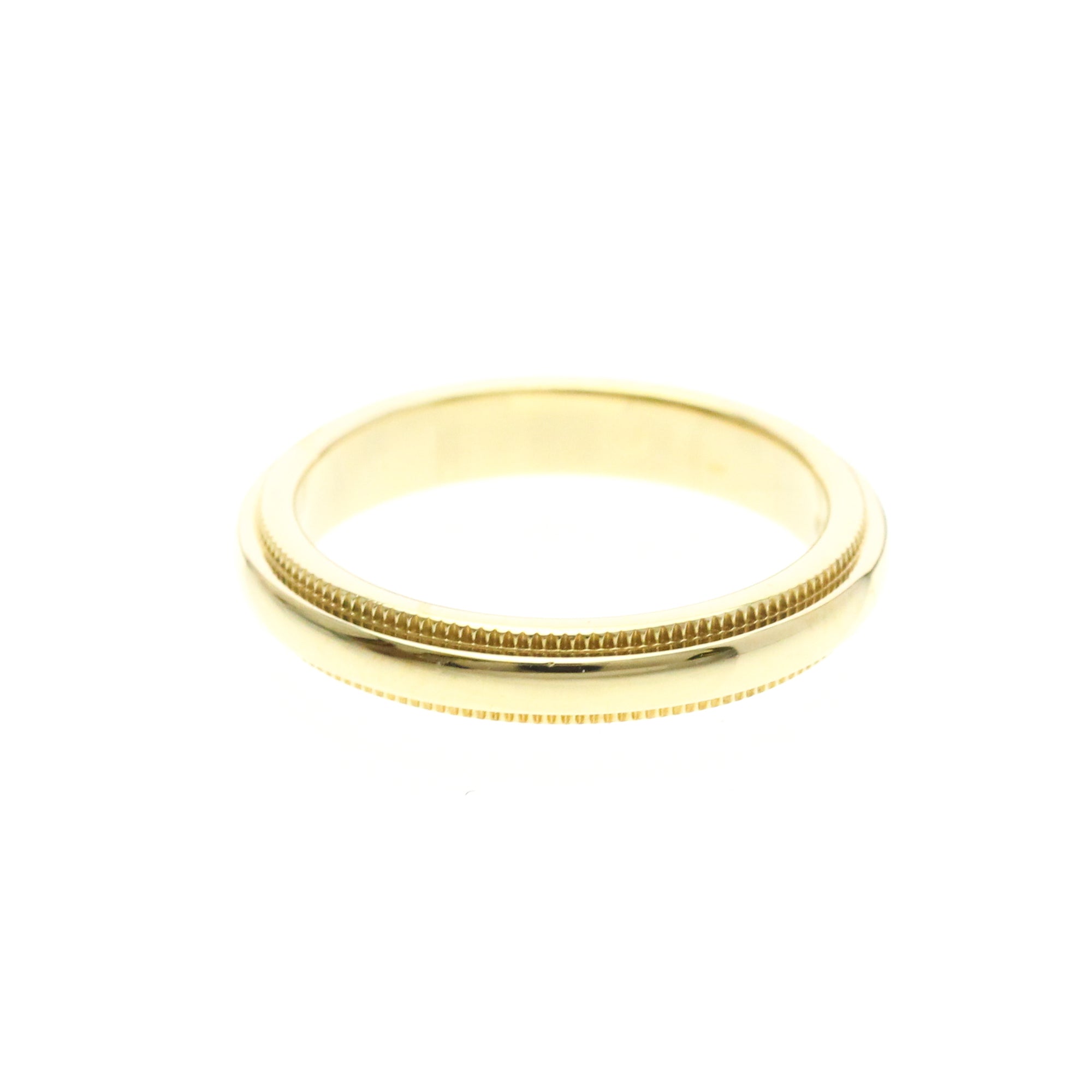 Tiffany Milgrain · 18K Yellow Gold