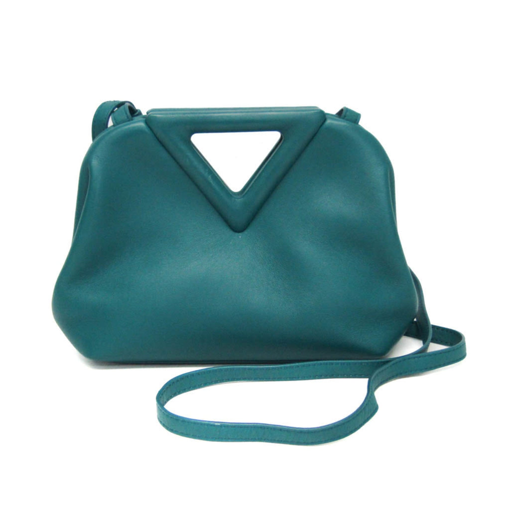 Bottega Veneta Point Small · Leather