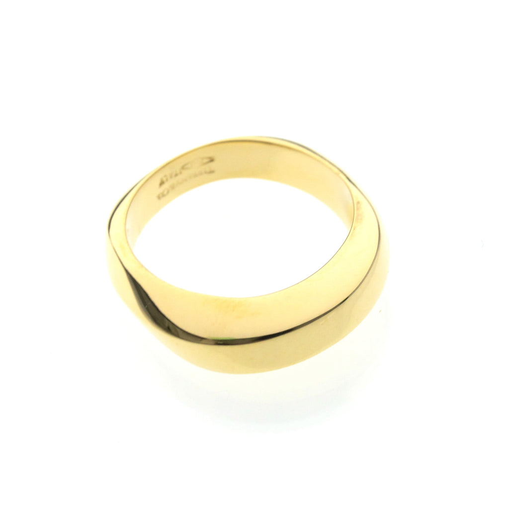 Tiffany Knife Edge · 18K Yellow Gold