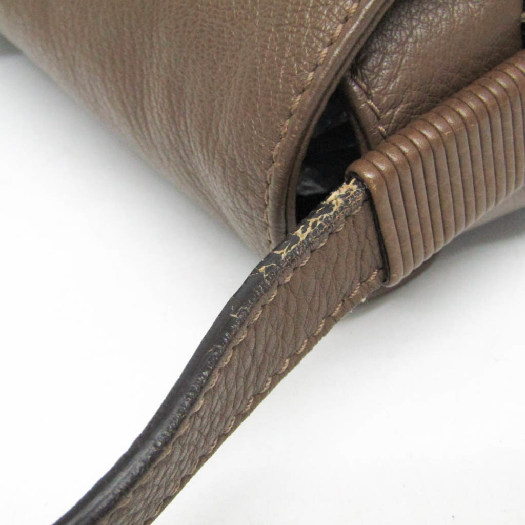 Gucci Bamboo · Leather Shoulder Bag