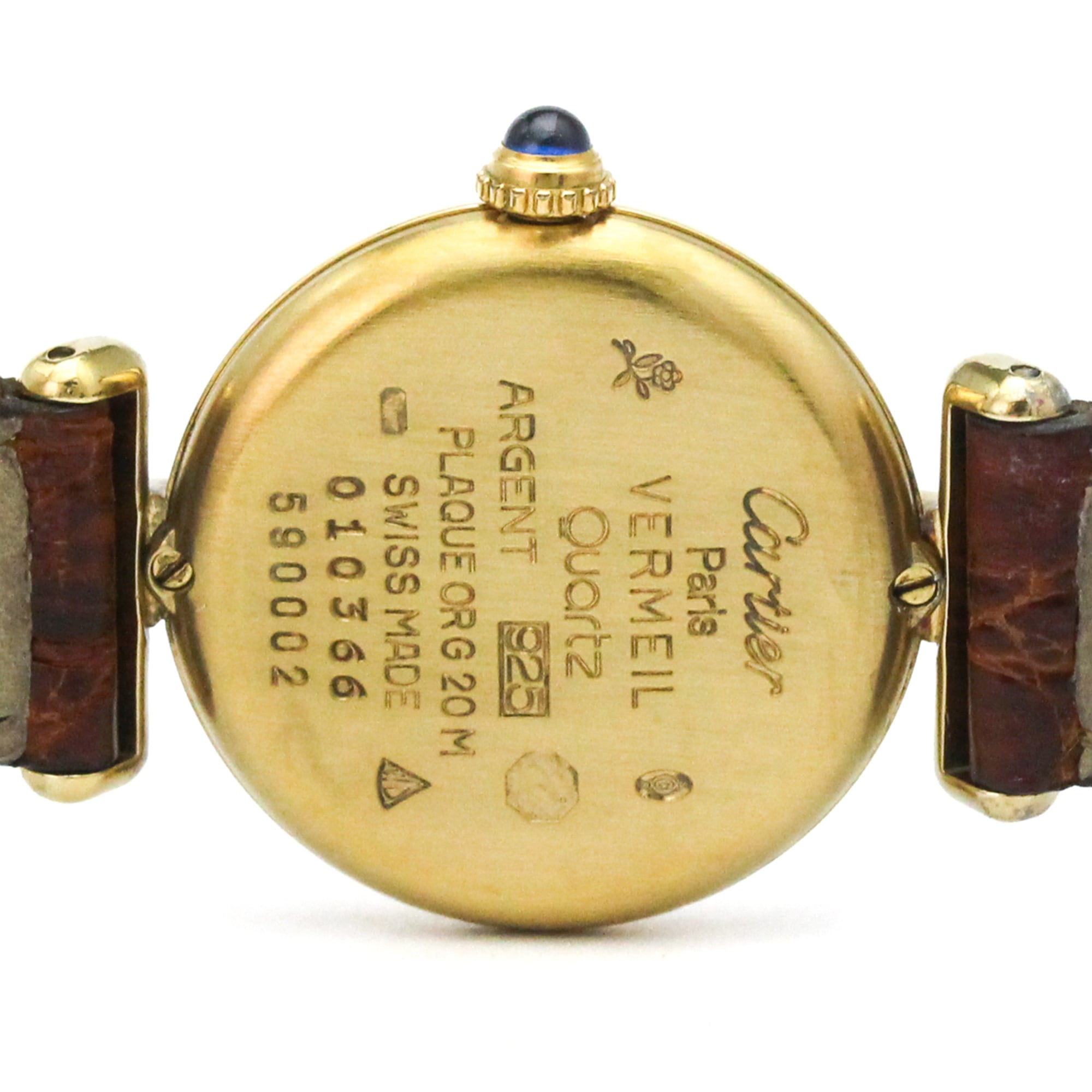 Cartier Must Colisée · Gold Plated