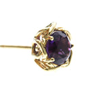 Tiffany Amethyst Studs · 18K Yellow Gold