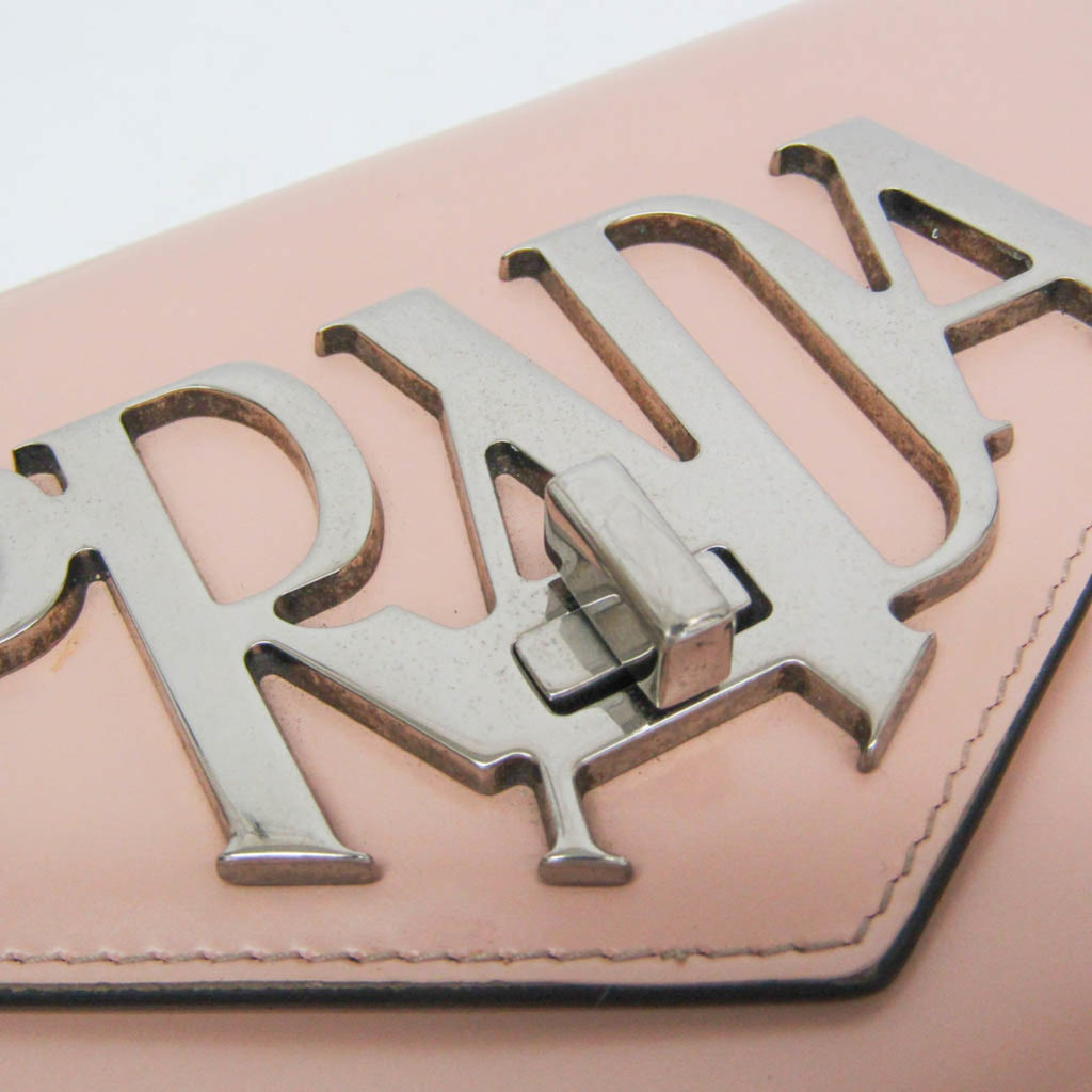 Prada Envelope Chain · Leather Clutch
