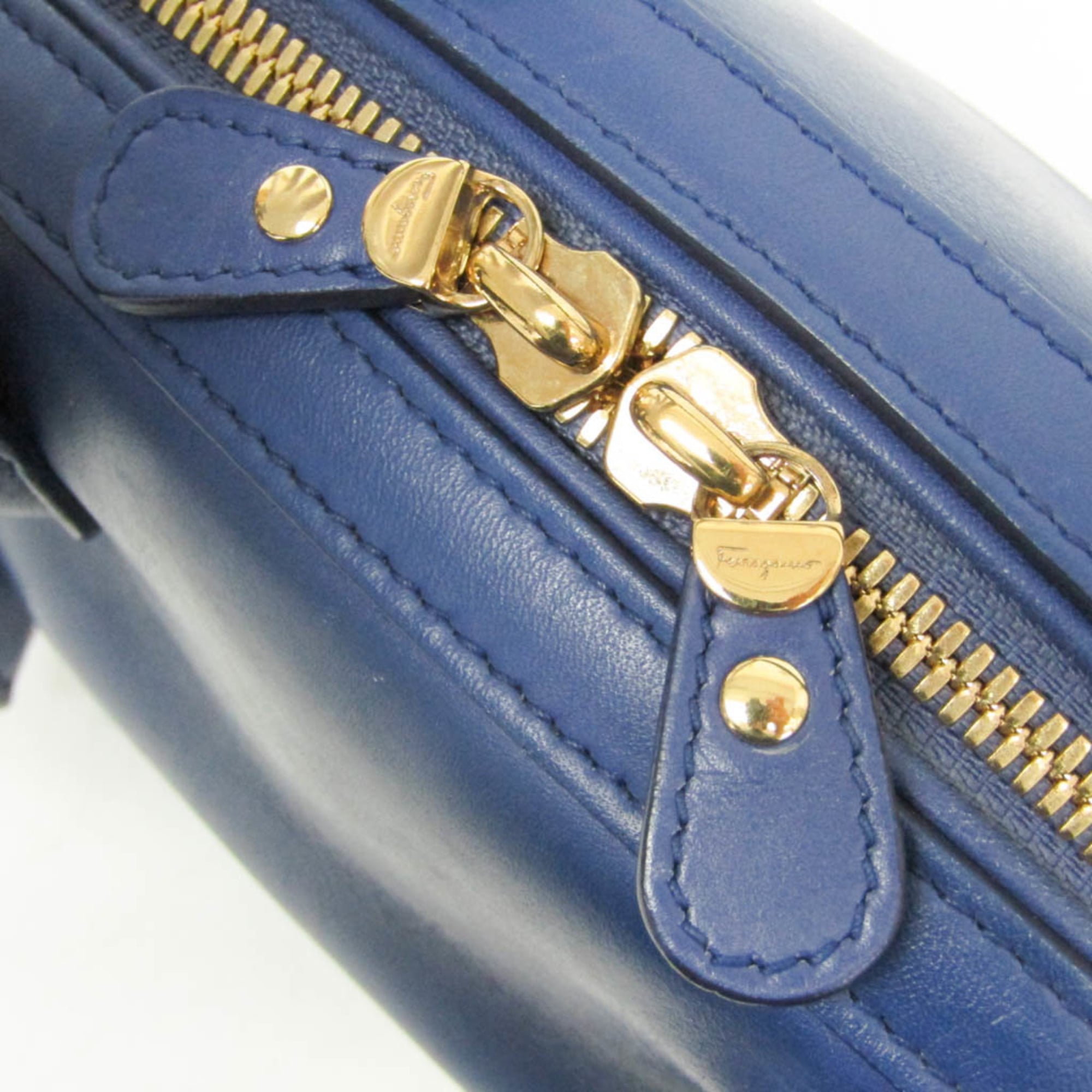 Salvatore Ferragamo Fiamma · Leather Bag