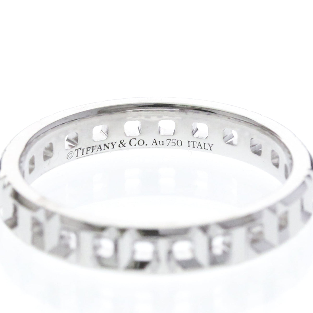 Tiffany T True Narrowing · 18K White Gold