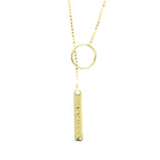 Gucci Lariat · 18K Yellow Gold