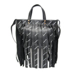 Balenciaga Laundry Cabas XS · Fringe · Leather