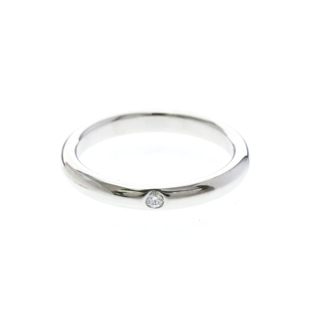 Tiffany Stacking Band · Diamond · Platinum