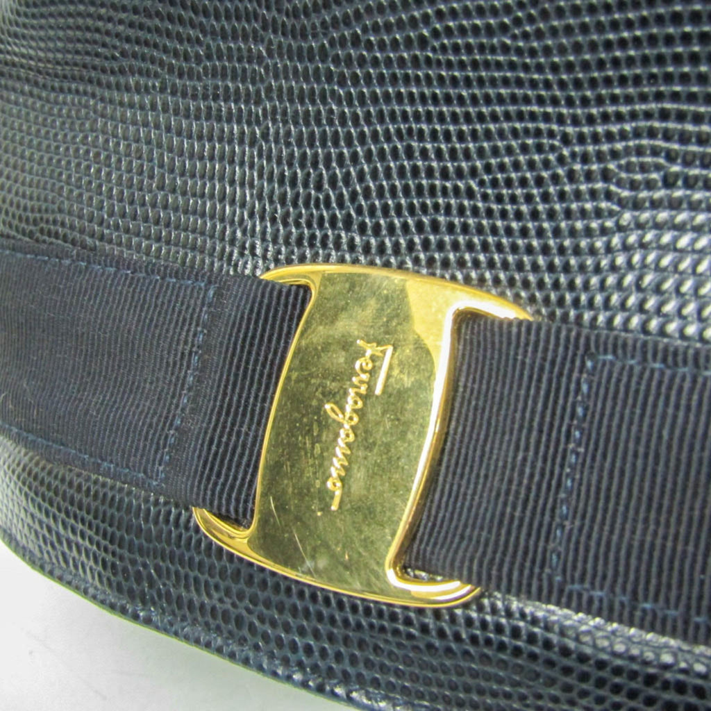 Salvatore Ferragamo Vara · Embossed Leather