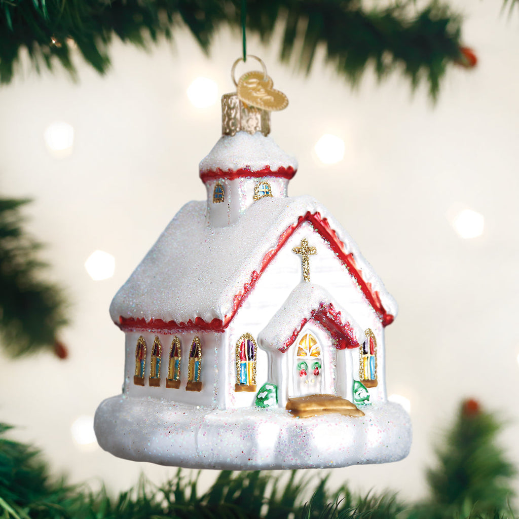 Country Church Ornament