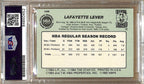1984-85 Star Company #144 Lafayette Fat Lever Nuggets Signed Card PSA/DNA 179112