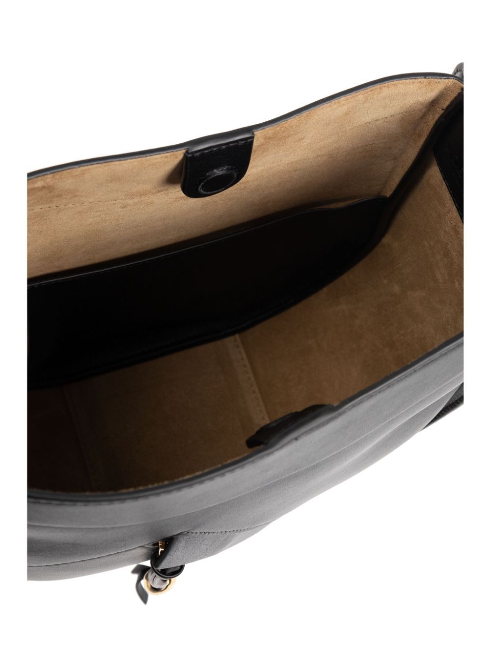Loewe Women Hammock Slice Bag In Shiny Calfskin