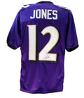Jacoby Jones Signed/Auto Custom Football Jersey Baltimore Ravens JSA 193186