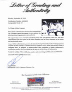 Joe DiMaggio HOF Yankees Signed/Auto 11x14 1936 Photo Framed PSA/DNA 155569